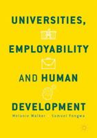 Universities, Employability and Human Development 1137584513 Book Cover