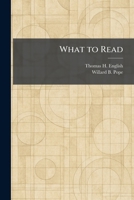 What to Read 1026083672 Book Cover