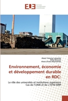 Environnement, économie et développement durable en RDC 6139572711 Book Cover