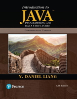 Introduction to Java Programming and Data Structures, Comprehensive Version Plus MyLab Programming with Pearson eText -- Access Card Package (11th Edition) 0136519350 Book Cover