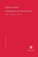 Gesprache Von Text Zu Text 3787315764 Book Cover