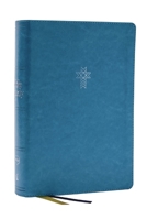 NKJV, The Bible Study Bible, Leathersoft, Turquoise, Comfort Print: A Study Guide for Every Chapter of the Bible 078525336X Book Cover