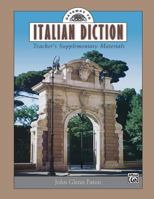Gateway to Italian Diction: Teacher's Supplementary Materials 0739035908 Book Cover