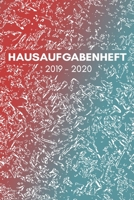 Hausaufgabenheft 2019 2020: Gymnasium Sch�lerkalender 2019/2020 f�r Sch�ler - A5 Schulplaner von August 2019 bis Juli 2020 - Sch�lerplaner f�r Jungen und M�dchen - Farbige Edition 1692594966 Book Cover