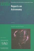 Reports on Astronomy, 2006-2009 (IAU XXVIIA) 0521856051 Book Cover