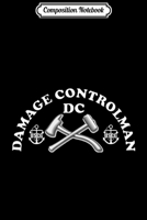 Composition Notebook: Coast Guard Damage Controlman Shield Journal/Notebook Blank Lined Ruled 6x9 100 Pages 1698633688 Book Cover