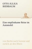 Eine empfindsame Reise im Automobil (German Edition) 1523780789 Book Cover