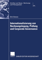 Internationalisierung Von Rechnungslegung, Prufung Und Corporate Governance 383500073X Book Cover