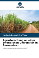 Agrarforschung an einer öffentlichen Universität in Pernambuco 6207253558 Book Cover