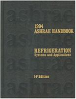 1994 Ashrae Handbook: Refrigeration (Si) (ASHRAE HANDBOOK REFRIGERATION SI 188341315X Book Cover
