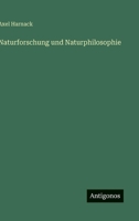 Naturforschung und Naturphilosophie 3563909563 Book Cover