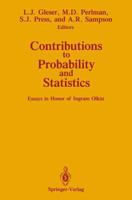 Contributions to Probability and Statistics: Essays in Honor of Ingram Olkin 1461282004 Book Cover