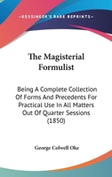 The Magisterial Formulist 1143526252 Book Cover