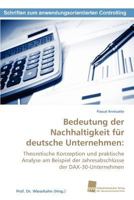Bedeutung Der Nachhaltigkeit Fur Deutsche Unternehmen 3838131029 Book Cover