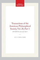 History of the Pelycosauria, with a Description of the Genus Dimetrodon, Cope: Transactions, American Philosophical Society (Vol. 20, Part 1) (Transactions of the American Philosophical Society) 142237761X Book Cover