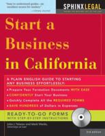 "Start a Business in California, 3E (+ CD-ROM)" (How to Start a Business in California) 157248537X Book Cover