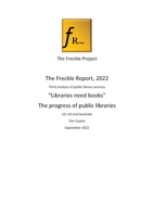 Freckle Report 2022 1843810697 Book Cover