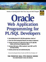 Oracle 9i Web Application Programming for PL/SQL Development (Prentice Hall PTR Oracle) 0130477311 Book Cover