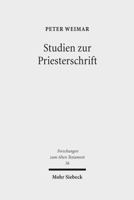 Studien Zur Priesterschrift 3161494466 Book Cover