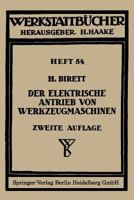 Der Elektrische Antrieb Von Werkzeugmaschinen 3540015914 Book Cover