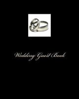 Wedding Guest Book: Traditional, Black, Large 1497366917 Book Cover