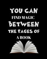 You Can Find Magic Between The Pages Of A Book: Reading Log Book To Keep Track of Your Favorite Books and Authors 1691704458 Book Cover