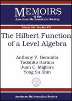 The Hilbert Function of a Level Algebra (Memoirs of the American Mathematical Society) 0821839403 Book Cover