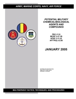 FM 3-11.9 POTENTIAL MILITARY CHEMICAL/BIOLOGICAL AGENTS AND COMPOUNDS B08Z2J4BHV Book Cover