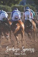 Saratoga Springs, New York: A Horse Racing Notebook or Journal 1080541926 Book Cover