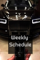 Weekly Schedule: Weekly Monthly Planner Notebook to-Do List Time Schedule Memo Agenda 1654429694 Book Cover