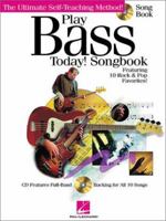 Play Bass Today! Songbook [With CD] 0634028499 Book Cover