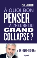 A quoi bon penser à l'heure du grand collapse ? (Documents) (French Edition) 2213705518 Book Cover