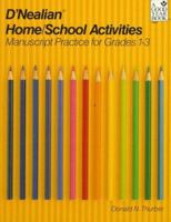 Dnealian Home School Activities (Manuscript Practice for Grades 1-3) 0673185354 Book Cover