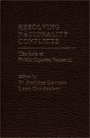 Resolving Nationality Conflicts 0030562295 Book Cover