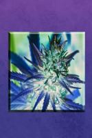 Purple Haze Weed Journal: Wide Ruled Journal Notebook with a Happy Marijuana Plant Useful for School Work, Sketching and Journaling. 1724189735 Book Cover