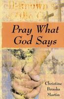Pray What God Says 0692010580 Book Cover