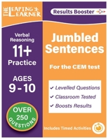 Verbal Reasoning: Jumbled Sentences 11 + Practice: Ages 9-10 for the CEM Test B08M8GWR4R Book Cover