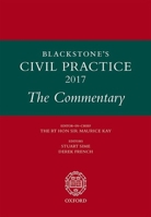 Blackstone's Civil Practice 2017 (Book and Digital Pack) 0198795521 Book Cover