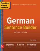 Practice Makes Perfect German Sentence Builder 1260019128 Book Cover