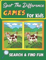 Spot The Difference Games For Kids: Spot-the-Differences Around the World B08WZFPSD2 Book Cover