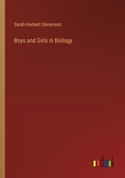 Boys and Girls in Biology 3385212464 Book Cover