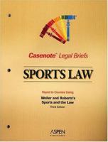 Sports Law: 0735556407 Book Cover