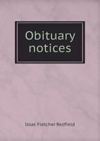 Obituary Notices 551870772X Book Cover