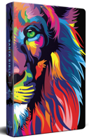 Biblia Rv60 Nombres de Dios Leon Colores - Tapa Dura / Spanish Bible Rv60 Lion C Olors Hardcover 1644737744 Book Cover