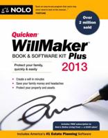 Quicken Willmaker Plus 2008 Edition: Estate Planning Essentials (Book with CD-ROM) 1413310737 Book Cover