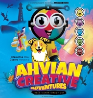 Ahvian the Creative: A Comprehensive Bilingual Book (Read, Learn, Draw & Cut). B0BRYPSCXD Book Cover
