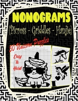 Nonograms Picross Griddlers Hanjie: Nonograms Book Logic Pic Griddler Games Japanese Puzzles Picross Games Logic Grid Puzzles Hanjie Puzzle Books Logic Puzzles Book for Unicorn Lovers Horse Lover B08CN4L4SS Book Cover