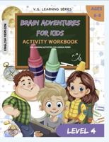 Brain Adventures for Kids: Activity Workbook for Ages 6–8: Logic and Thinking Games, Mazes, Puzzles, and Skill-Building Activities for Preschool and Kindergarten B0FJ75SJSY Book Cover