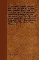 A Poor Man's Photography At The Great Pyramid, In The Year 1865 101677172X Book Cover