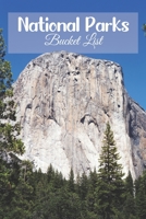 National Parks Bucket List: United States National Parks Checklist by State with Event Pages to Log Your Park Visits Hikes Photos Souvenirs 1711822205 Book Cover
